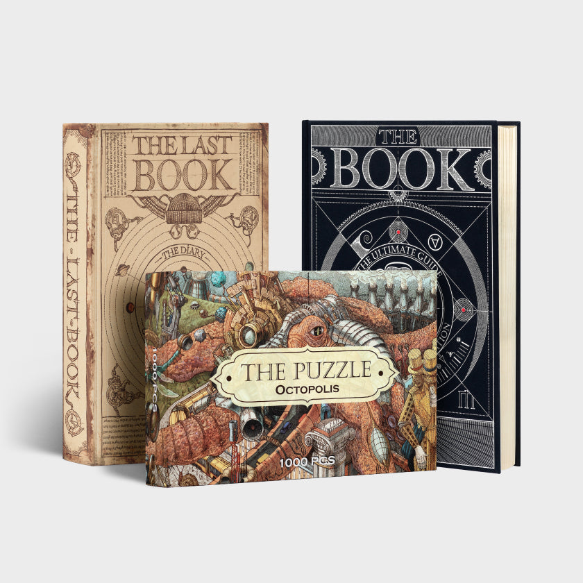 The Explorer Set. The Book, The Last Book & The Puzzle #1