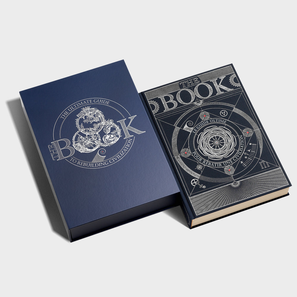 The Book in a Gift Box. The Ultimate Guide to Rebuilding Civilization. French Version #2