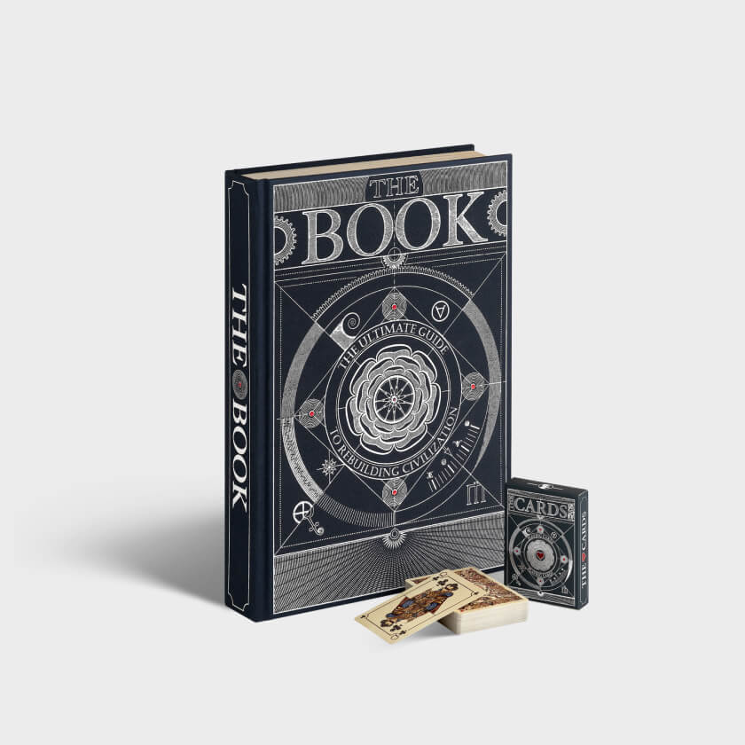 The Book und The Playing Cards. The Ultimate Bundle to Rebuilding a Civilization. #1
