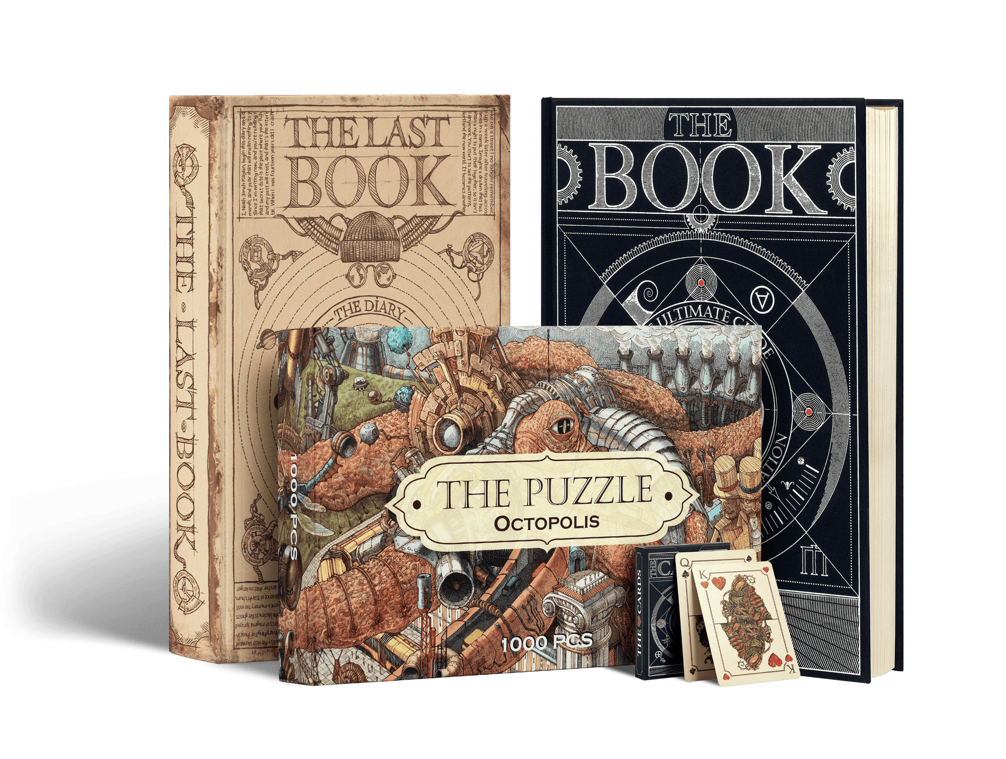 The Mindcraft Set. The Book, The Last Book, The Puzzle & The Playing Cards image #1