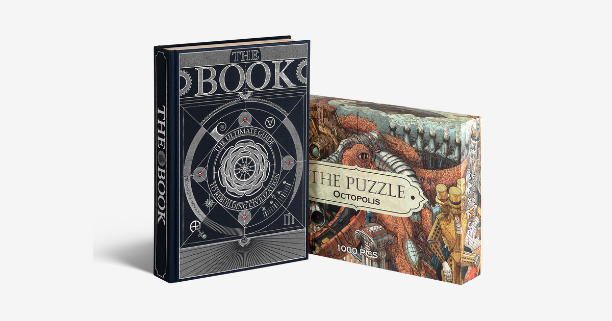 Curiosity Set: The Book & The Puzzle – Hungry Minds publishing