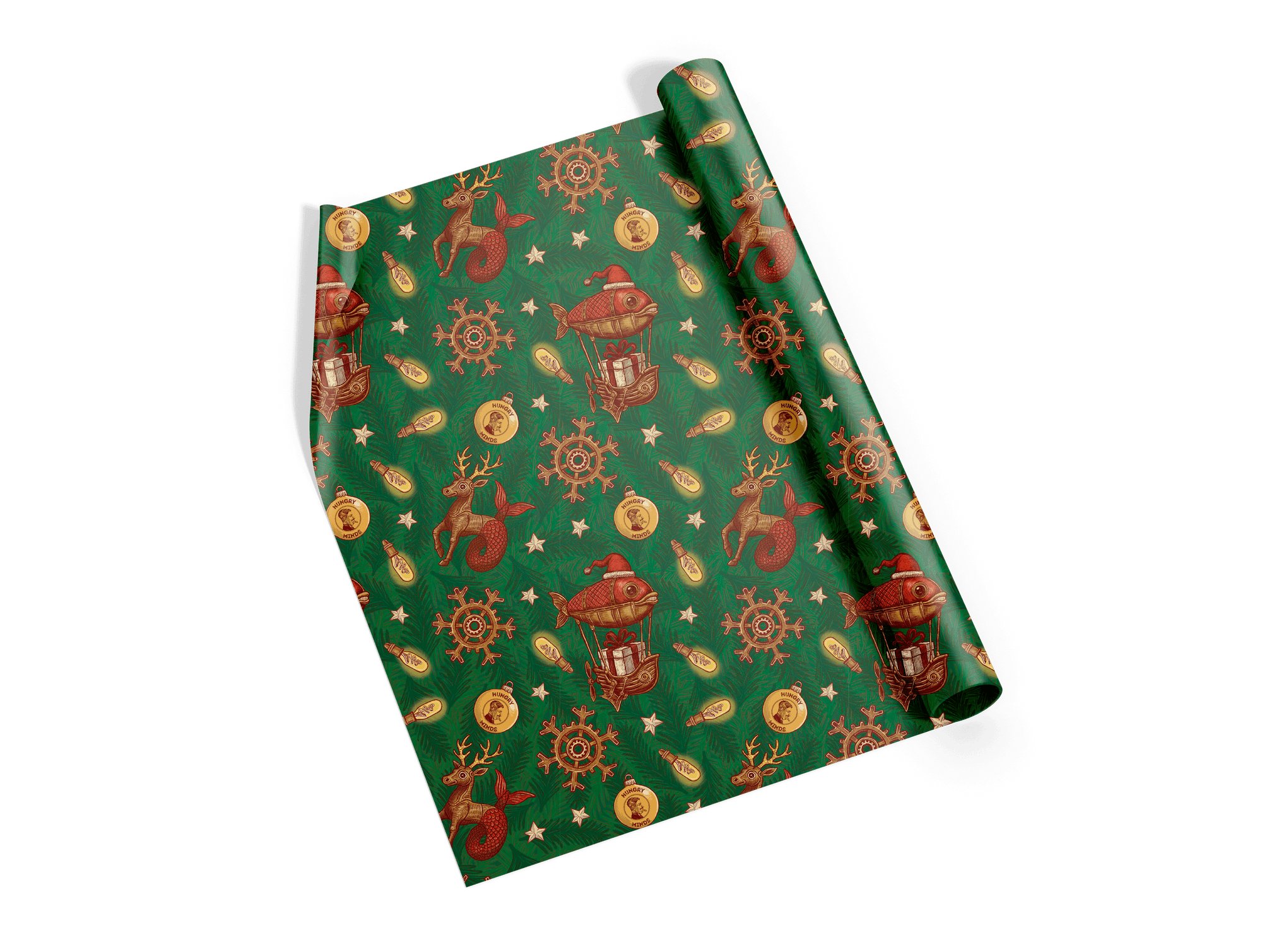 Christmas Set: The Book, The Postcard & Wrapping paper image #4