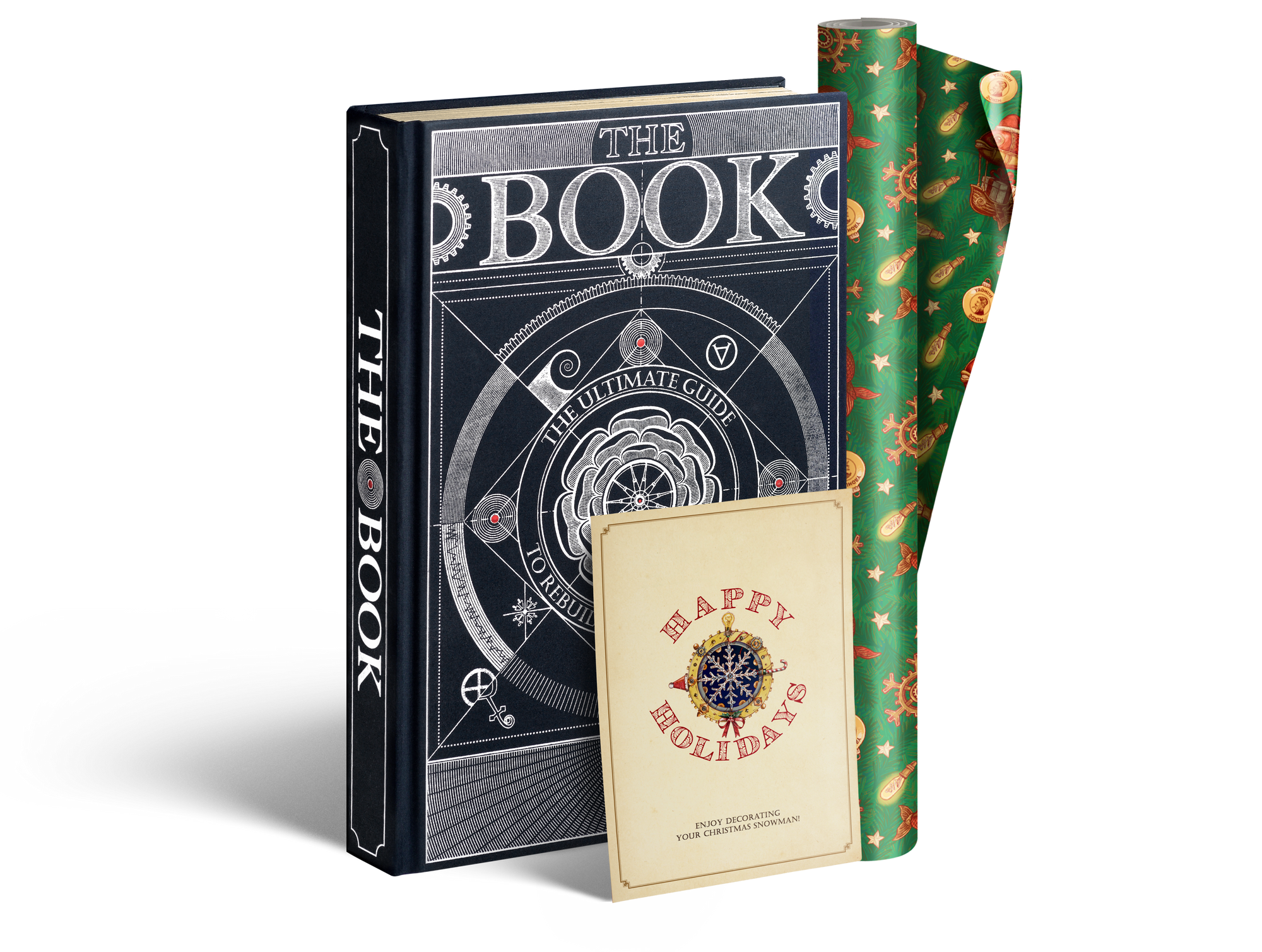 Christmas Set: The Book, The Postcard & Wrapping paper image #1